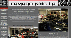 Desktop Screenshot of camarokingla.com